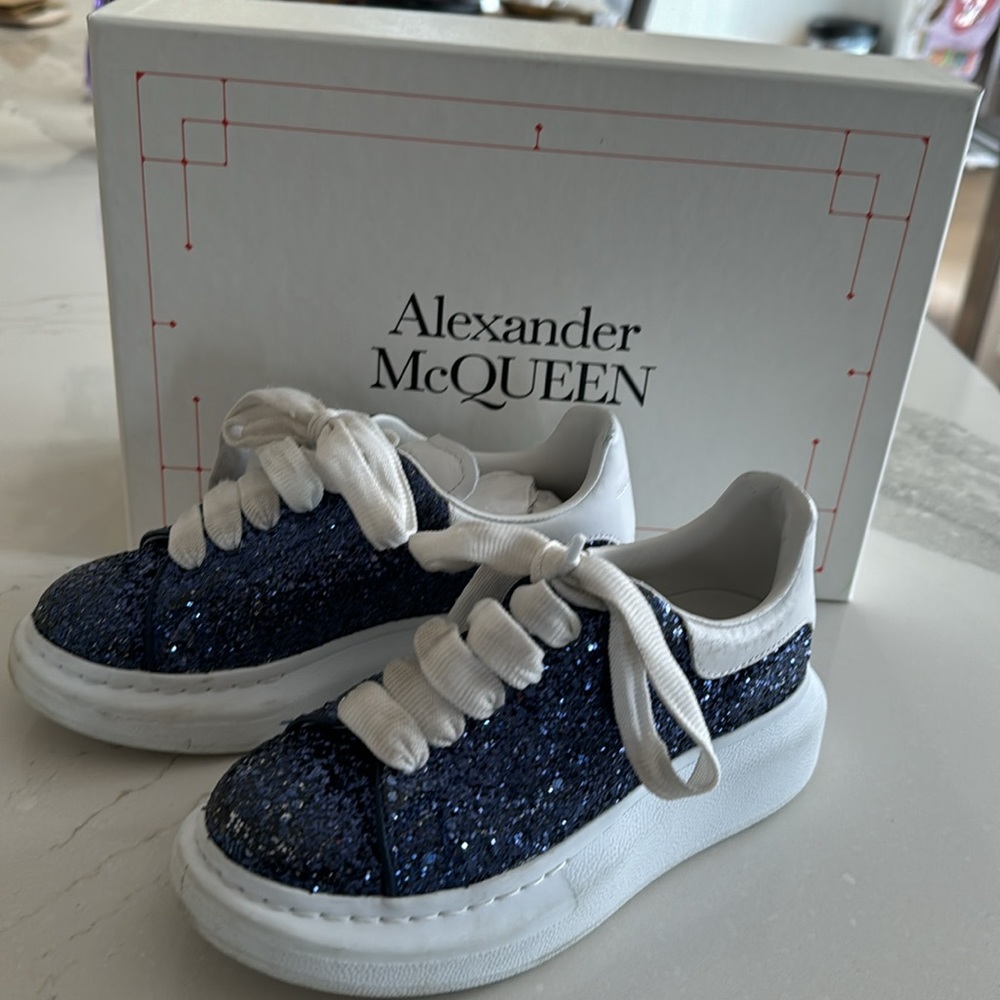 Alexander McQueen Glitter Sneakers